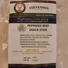 Load image into Gallery viewer, Jerky Peppered Stick Snack Packs
