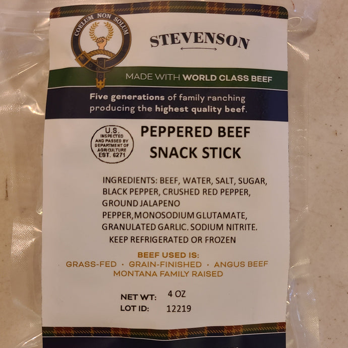 Jerky Peppered Stick Snack Packs